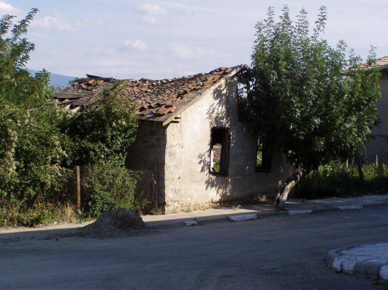 Jeden z mnoha starých domků v horské vesničce