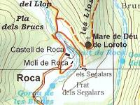 Salt de Roca, řeka Ser, Katalánsko